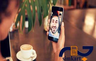 فعال شدن تماس تصویری سیم کارت